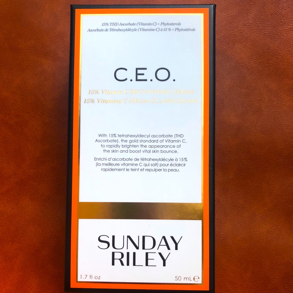 SUNDAY RILEY C.E.O. Vitamin C Brightening Serum